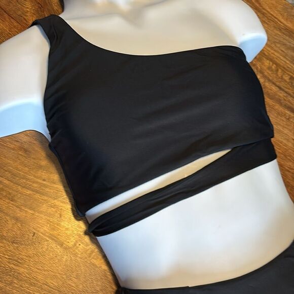 KEYLOWS CUT OUT SIDE TIE BLACK MONOKINI medium - Picture 3 of 6